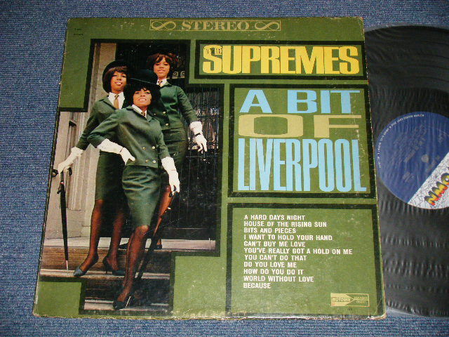 (DIANA ROSS and )THE SUPREMES - A BIT OF LIVERPOOL ( Ex/MINT-) / 1964 US AMERICA ORIGINAL STEREO  Used LP  