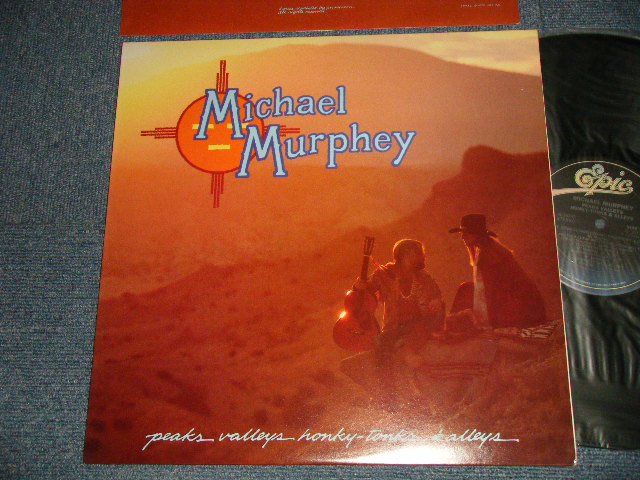 MICHAEL MURPHEY - PEAKS VALLEY S HONKY TONKS & ALLEYS  (With CUSTOM SLEEVE)(MINT-/MINT) / 1979 US AMERICA ORIGINAL 