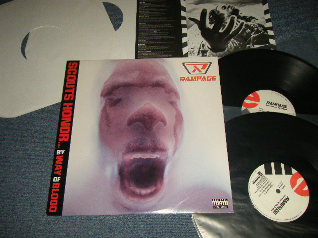 Rampage - Scouts Honor... By Way Of Blood (With INSERTS) (MINT-/MINT-) / 1997 US AMERICA ORIGINAL Used 2-LP