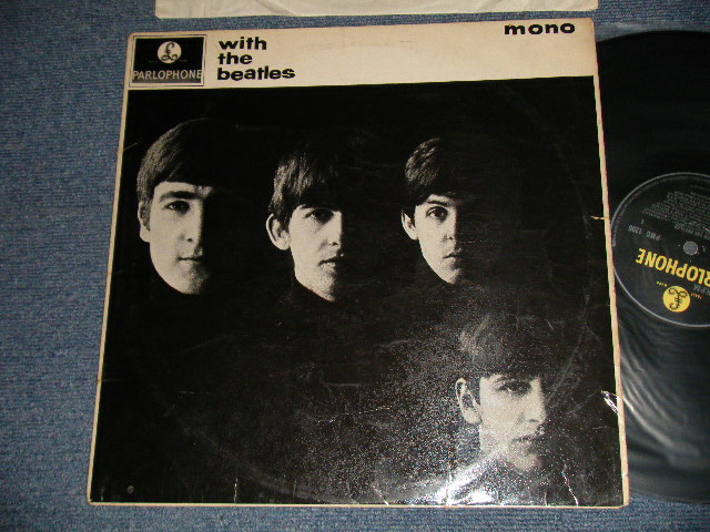 THE BEATLES - WITH THE BEATLES (Matrix #A)XEX-447-1N  1 MT  B)XEX-448-1N  1 GA)(Jobete Credit B-7 Label) (Jacket:GOTTA HOLD