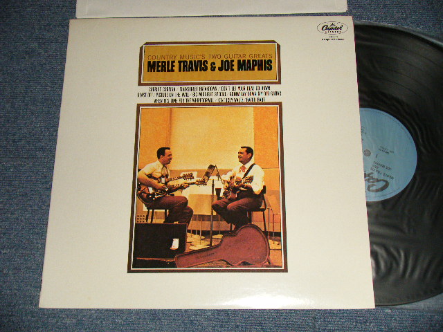 MERLE TRAVIS & JOE MAPHIS - COUNTRY MUSIC'S TWO GUITARS GREATS (MINT-/MINT-) /  US AMERICA  REISSUE 