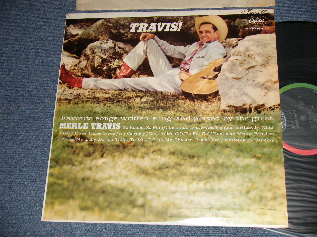 MERL TRAVIS - TRAVIS! (Ex++/Ex++ WOFC) / 1962 US AMERICA ORIGINAL 1st Press 