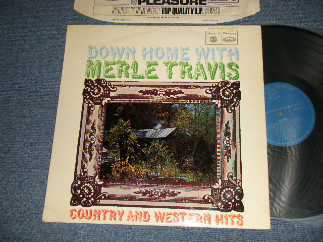 MERL TRAVIS - DOWN HOME WITH (Ex+/MINT-) / 1962 UK ENGLAND ORIGINAL MONO Used LP  
