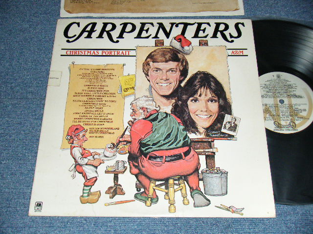 CARPENTERS - CHRISTMAS PORTRAIT (With CUSTOM INNER SLEEVE)(Matrix #A)A&M SP-5279 RCA-1 B)A&M SP-5190 RCA-1) (Ex++/MINT- SWOBC) /1978 US AMERICA ORIGINAL Used LP