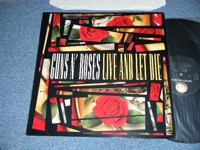 GUNS N' ROSES - LIVE AND LET DIE (MINT-/MINT-) / 1991 GERMANY GERMAN ORIGINAL Used 12