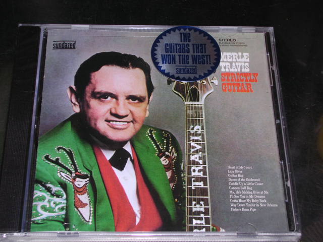 MERLE TRAVIS - STRICTLY GUITAR /2005 US SEALED NEW CD 