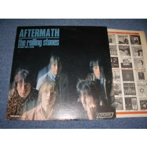 画像: ROLLING STONES - AFTERMATH  ( Matrix # ARL-7259-1A △9242 /  ARL-7260-1G △9242-X )( Ex+/Ex+++ )  / 1966 US AMERICA ORIGINAL "Boxed LONDON" "RED LABEL" MONO Used  LP  