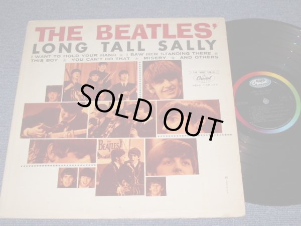 画像1: BEATLES - LONG TALL SALLY / 1964 CANADA ORIGINAL "BLACK with RAINBOW COLOR BAND Label" MONO Used LP