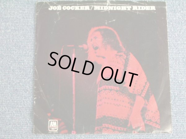 画像1: JOE COCKER - MIDNIGHT RIDER / 1972 US ORIGINAL 7"SINGLE + PICTURE SLEEVE 