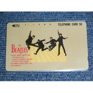 画像: THE BEATLES  -  TELEPHONE CARD "JUMP" / 1980's ISSUED Version LIGHT BLUE Face Brand New  TELEPHONE CARD 