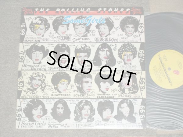 画像1: ROLLING STONES - SOME GIRLS ( MATRIX NUMBER  A: CUN-39108 A 3 U /CUN-39108 B 3 U )  /  1978 UK ORIGINAL With Draw LP