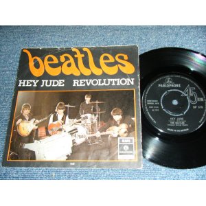 画像: THE BEATLES - HEY JUDE ( VG++/Ex ) / 1968 UK EXPORT With SWEDISH PICTURE SLEEVE Used 7" Single  