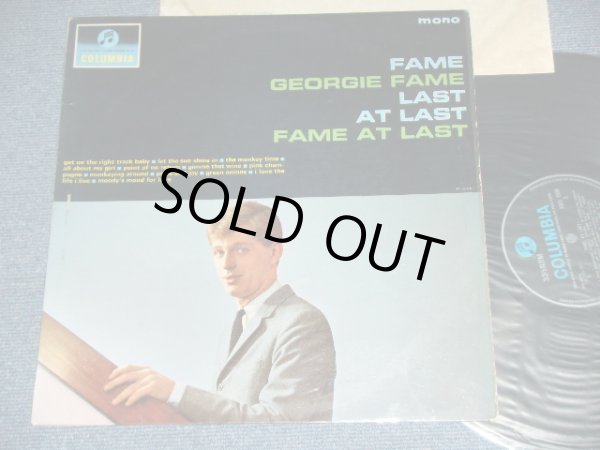 画像1: GEORGIE FAME - FAME AT LAST  ( Ex++,Ex/MINT- )  / 1964 UK ORIGINAL "BLUE Columbia Label" MONO Used LP 