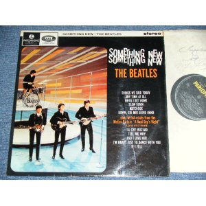 画像: THE BEATLES - SOMETHING NEW (MATRIＸ＃A) YEEX 7-Ｂ1 1 O   B) YEEX 8-B12  1 A) (Ex++/Ex++ EDSP) / 1965 UK EXPORT  "Yellow Parlophone" ”GRAMOPHONE Credit Label  STEREO LP