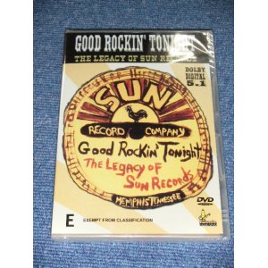 画像: V.A. OMNIBUS ( PAUL McCARTNEY,BEN FOLDS FIVE, JOHNNY HALLYDAY,  MARK KNOPFLER, LIVE,ROBERT PLANT & JIMMY PAGE, MATCHBOX 20/JERRY LEE LEWIS  etc... - GOOD ROCKIN' TONIGHT : THE LEGACY OF SUN RECORDS   / 2005 EU PAL System  Brand New SEALED DVD 