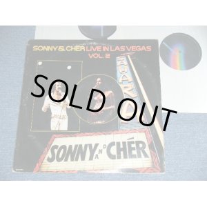画像: SONNY & CHER -  LIVE IN LAS VEGAS VOL.2 (  Ex+/Ex+++ )  / 1973 US ORIGINAL STEREO Used  2 LP's 