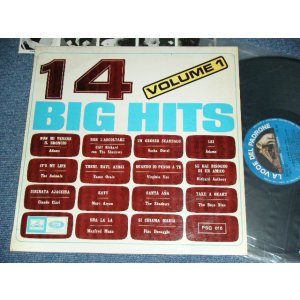 画像: V.A. OMNIBUS ( ADAMO,CLIFF RICHARD,THE SHADOWS,THE ANIMALS,MANFRED MANN + ) -  14 BIG HITS VOLUME 1  / 1960's  ITALY ORIGINAL Used LP With PICTURES' SHEET 
