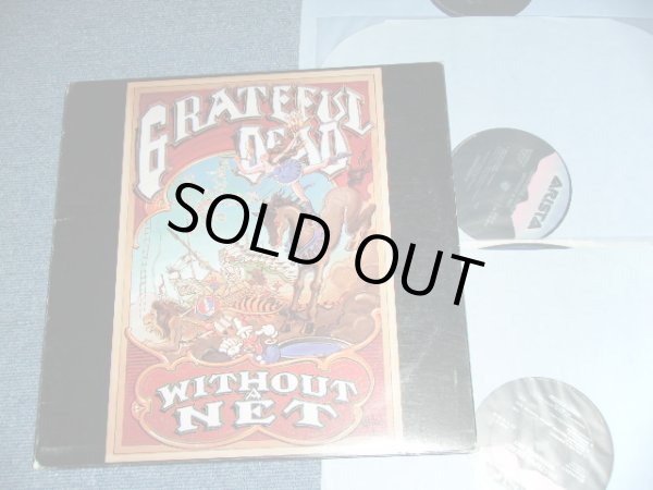 画像1: GRATEFUL DEAD - WITHOUT A NET  ( Ex+/MINT- ,SIDE-A&B : Ex+++)/ 1990 US ORIGINAL Used 3-LP 