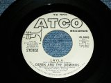 画像: DEREK & THE DOMINOS  ( ERIC CLAPTON / DUANNE ALLMAN ) -  LAYLA ( 2:43 Version ) / 1971 US ORIGINAL 1st Press WHITE LABEL PROMO  Used 7"Single