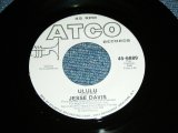 画像: JESSE ( ED ) DAVIS - ULULU  / 1972 US ORIGINAL WHITE LABEL PROMO Used 7" inch Single