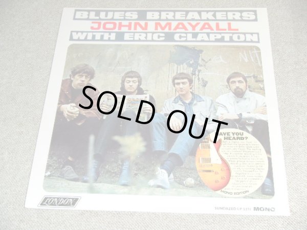 画像1: JOHN MAYALL and The BLUES BRAEKERS -  BLUES BRAEKERS With ERICK CLAPTON ( MONO EDITION )  / 2011 US REISSUE Brand New SEALED LP