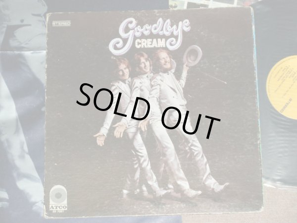 画像1: CREAM - GOODBYE CREAM With POSTER  ( Matrix Number "TYPING STYLE" ST C 681513-1E/ST C 681514-1E  : Ex-/MINT- )  / 1969 USA  ORIGINAL Used LP