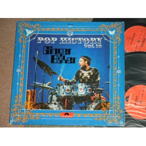 画像: GINGER BAKER of CREAM -  POP HISTORY VOL.10 (  Ex++/M- )  / 1971 WEST-GERMANY ORIGINAL  Used LP