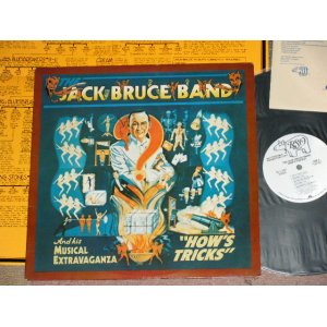 画像: JACK BRUCE of CREAM - HOW'S TRICKS? ( WHITE LABEL PROMO : With Promo Poster : Ex++/MINT- )  / 1977 US AMERICA ORIGINAL PROMO Used  LP