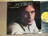 画像: JACK BRUCE of CREAM - SONGS FOR TAYLOR ( With INSERTS : HAND WRITING MATRIX #  : Ex+/Ex+++)  / 1969 US AMERICA ORIGINAL  Used LP