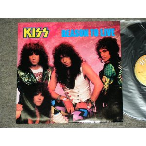 画像:  KISS - REASON TO LIVE  / 1987 UK ENGLAND ORIGINAL Limited  Used  12" 