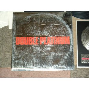 画像:  KISS - DOUBLE PLATINUM  / 1978 US ORIGINAL Used  2-LP's With INSERTS!!!