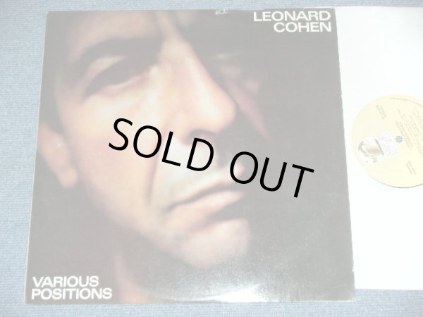 画像1: LEONARD COHEN - VARIOUS POSITIONS 'STERLING) (Ex+,Ex++/MINT-)  / 1984  US AMERICAN  ORIGINAL Label Used LP 