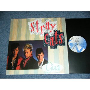 画像: STRAY CATS -  GINA / 1989 UK ENGLAND  ORIGINAL Used 12" With POSTER JACKET