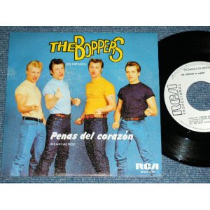 画像: THE BOPPERS - HEARTACHES  / 1980 SPAIN ORIGINAL White Label PROMO Used 7" Single