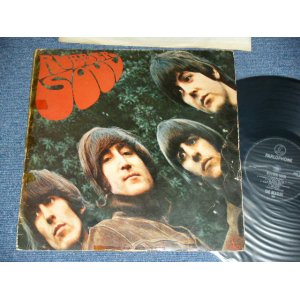 画像: BEATLES - RUBBER SOUL ( Ex-/Ex+)   / 1965 HOLLAND ORIGINAL BLACK Label MONO Used  LP 
