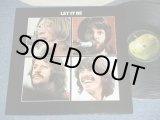 画像: THE BEATLES - LET IT BE ( Matrix Number YEX 773-4 : YEX 774-5 ) / UK REISSUE "NON CD Number Credit at BACK Covers of RIGHT UPPER NEAR CORNER'  Used LP 