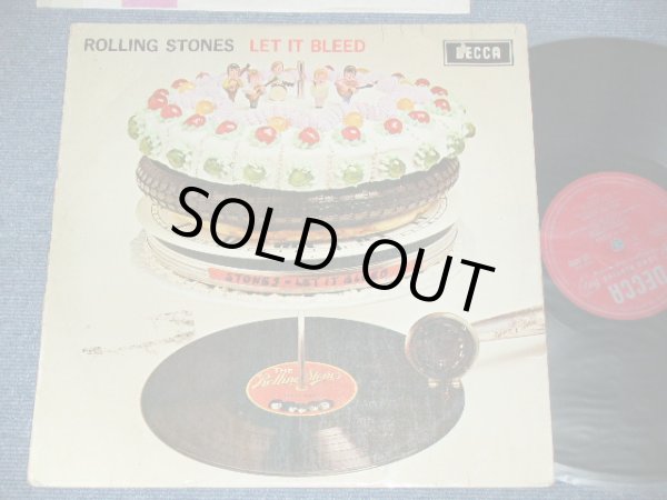 画像1:  THE ROLLING STONES - LET IT BLEED ( Unboxed DECCA  : Matrix Number : P-1A/P-2A : VGlll/VG+++ ) / 1969 UK ORIGINAL "Unboxed DECCA Label" MONO LP 