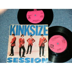 画像: THE KINKS - KINKSIZE SESSION / 1964 UK ENGLAND   ORIGINAL 1st press & 2nd Press Label Lot Used  7"45 rpm EP With PICTURE SLEEVE 