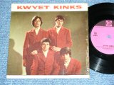 画像: THE KINKS - KWYET KINKS  / 1965 UK ENGLAND   ORIGINAL Used  7"45 rpm EP With PICTURE SLEEVE 