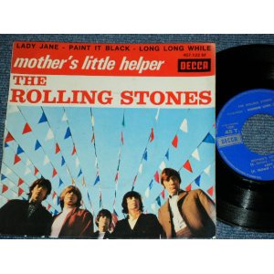 画像: THE ROLLING STONES - MOTHER'S LITTLE HELPER ( 4Tracks EP )  / 1966 SEPTEMBER FRANCE ORIGINAL 1st Press Used 7"EP with PICTURE SLEEVE 