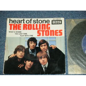 画像: THE ROLLING STONES - HEART OF STONE ( 4Tracks EP : Ex/Ex+ )  / 1965 MARCH FRANCE ORIGINAL 1st Press Used 7"EP with PICTURE SLEEVE 