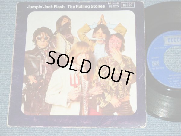 画像1: THE ROLLING STONES - JUMPIN' JACK FLASH ( Ex+/Ex+ )  / 1968 JANUARY FRANCE ORIGINAL  1st Press Label Used 7"Single with PICTURE SLEEVE 