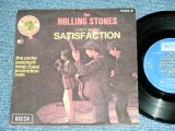 画像: THE ROLLING STONES - SATISFACTION ( Ex++/Ex+++ )  / 1970's  FRANCE REISSUE "BOXED 'DECCA'" Label Used 7"Single with PICTURE SLEEVE 