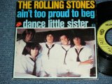 画像: The ROLLING STONES -  AIN'T TOO PROUD TO BEG ( SIDE OPEN JACKET : Ex++/Ex+++ )  / 1974 FRANCE ORIGINAL Used 7"Single  with PICTURE SLEEVE 