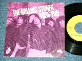 画像: The ROLLING STONES - MISS YOU ( TOP OPEN JACKET : Ex+/Ex++)  / 1978 FRANCE ORIGINAL Used 7"Single  with PICTURE SLEEVE 