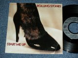 画像: The ROLLING STONES - START ME UP ( SIDE OPEN JACKET : Ex/Ex++)  / 1981 FRANCE ORIGINAL  Used 7"Single  with PICTURE SLEEVE 