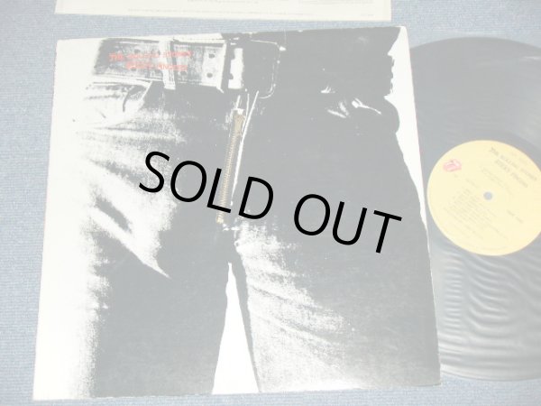 画像1: The ROLLING STONES - STICKY FINGERS ( Ex++/Ex+++ ) / 1977 US AMERICA  REISSUE "ZIPPER COVER" Used LP 