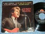 画像: JOHNNY RIVERS - IF I WERE A CARPENTER  ( EP ) / 1965 FRANCE ORIGINAL Used  7" EP With PICTURE SLEEVE