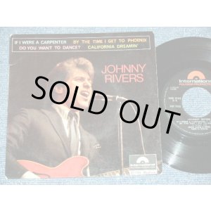 画像: JOHNNY RIVERS - IF I WERE A CARPENTER  ( EP ) / 1965 FRANCE ORIGINAL Used  7" EP With PICTURE SLEEVE