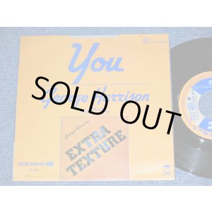 画像: GEORGE HARRISON of THE BEATLES -  YOU ( Ex++/Ex+++) / 1975  FRANCE ORIGINAL Used 7" Single  With PICTURE SLEEVE
